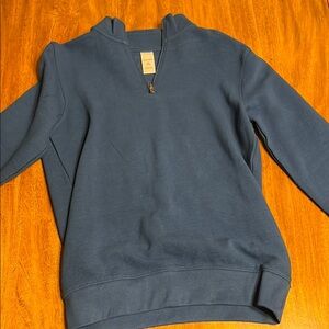 Nordstrom Blue Zip Up Jacket